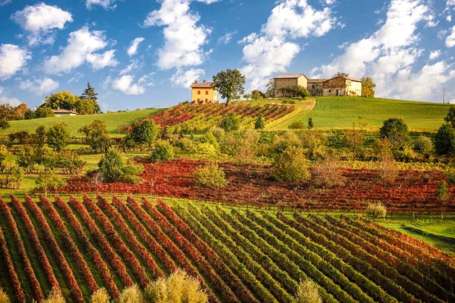 La région d'Émilie-Romagne, une merveille de l'Italie