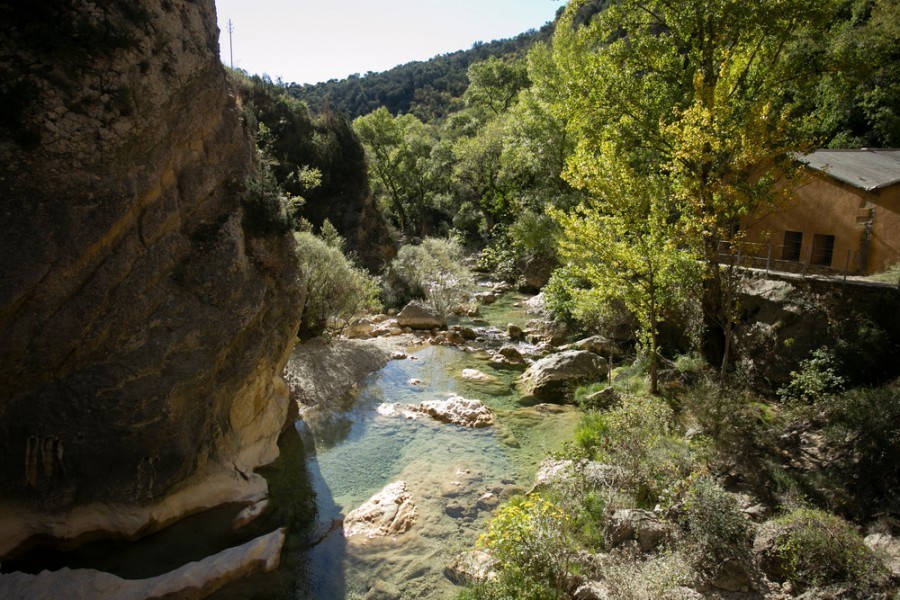 Où se baigner près de alquézar ?