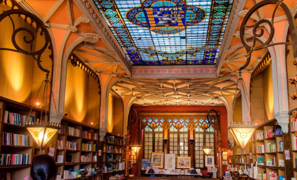 Découvrir la librairie Lello d'Harry Potter à Porto